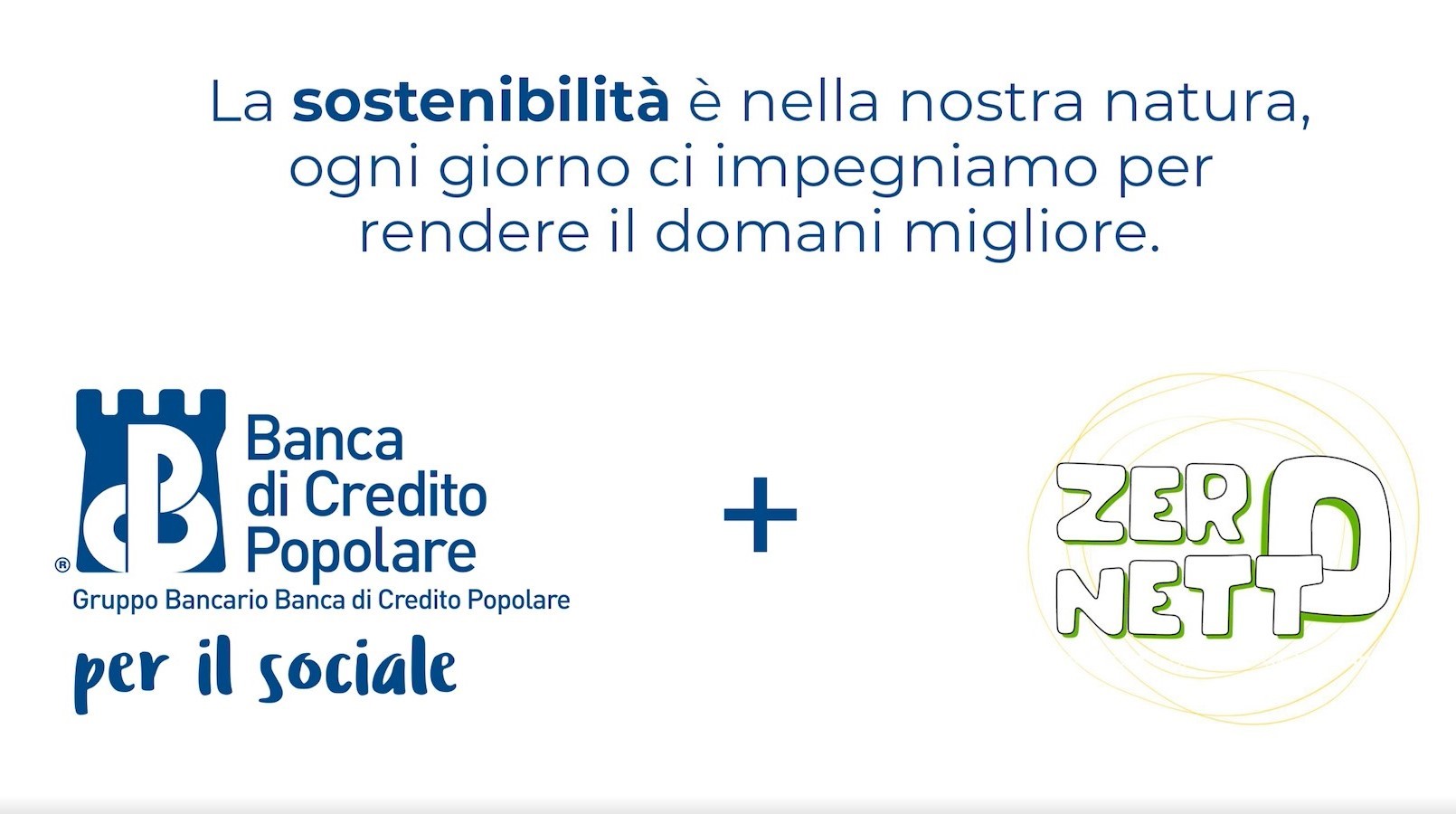 Con ZeroNetto promuoviamo la cultura della sostenibilità