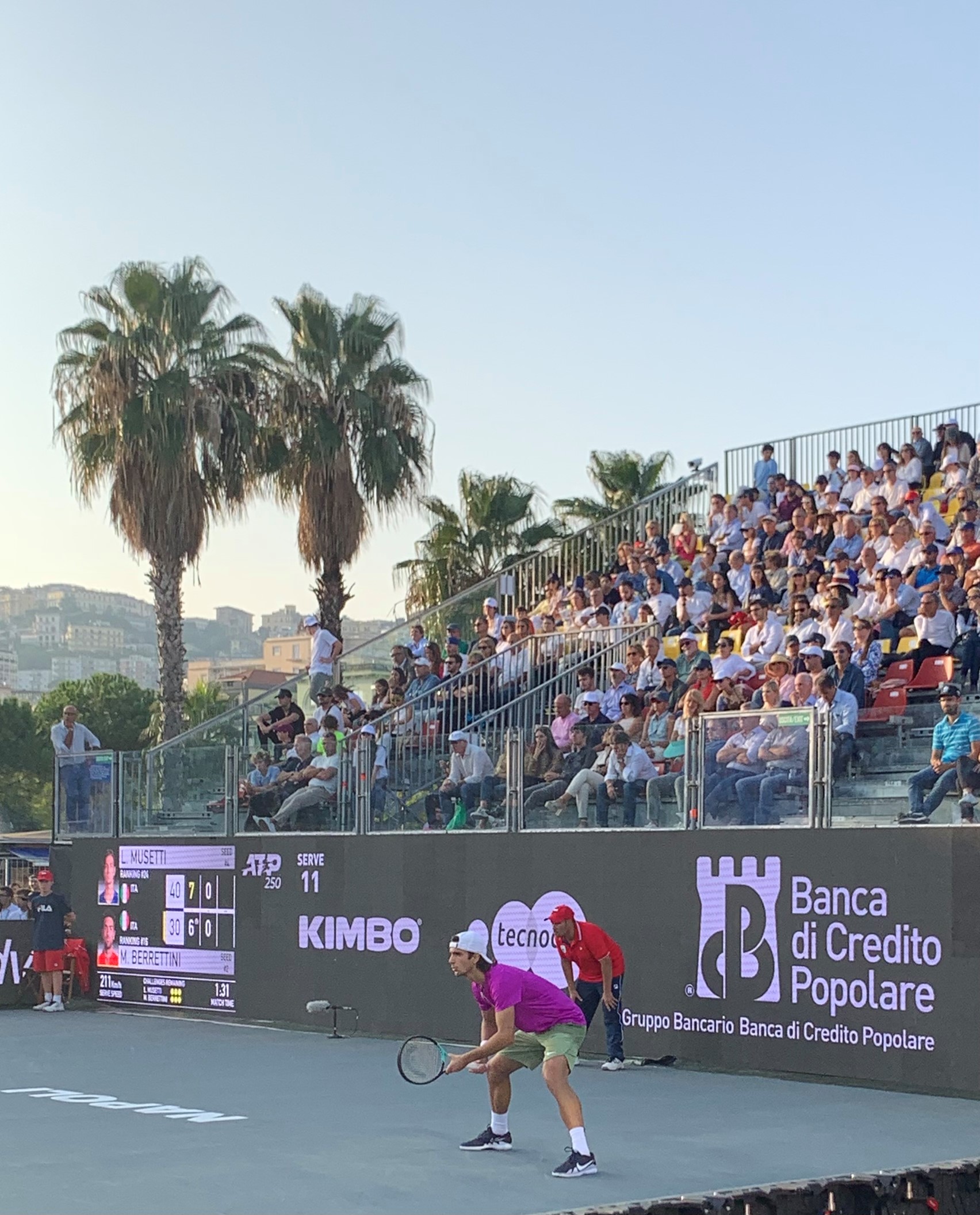 Lorenzo Musetti vince la Tennis Napoli Cup by Banca di Credito Popolare