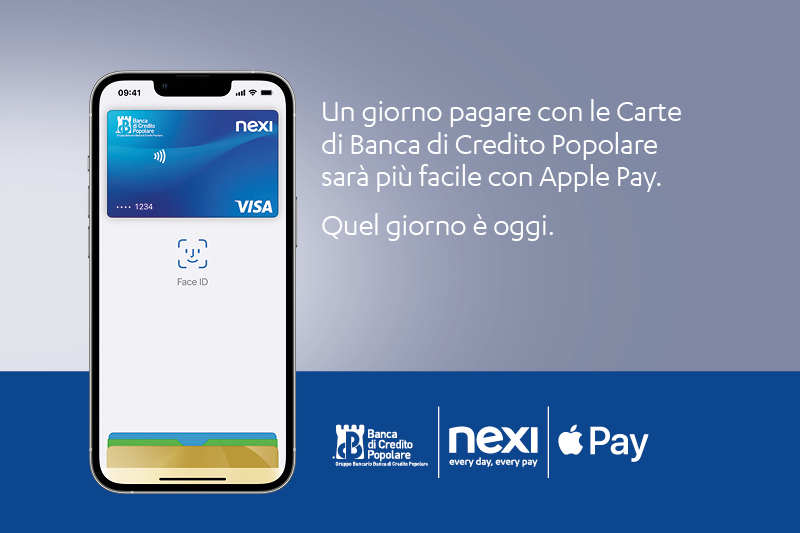 BCP con APPLE PAY Banca Credito Popolare