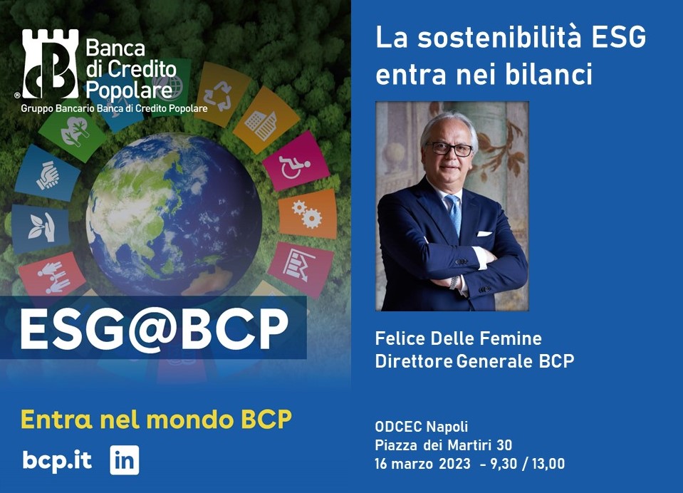 La sostenibilità ESG entra nei bilanci