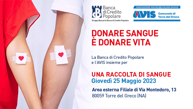 Donare sangue  donare vita