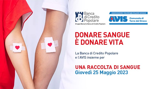 Donare sangue  donare vita!