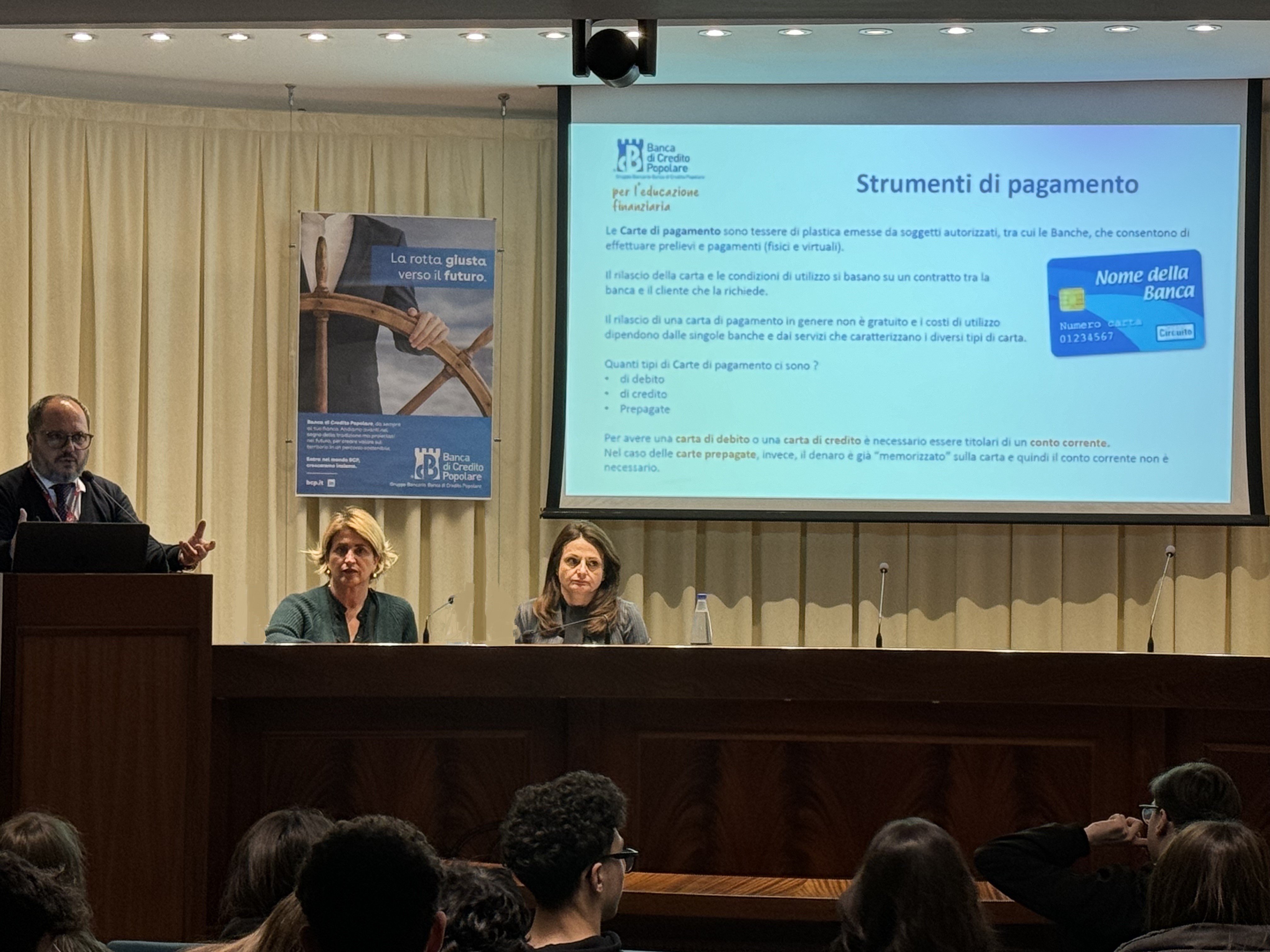 Confermiamo il nostro impegno nei confronti dei giovani