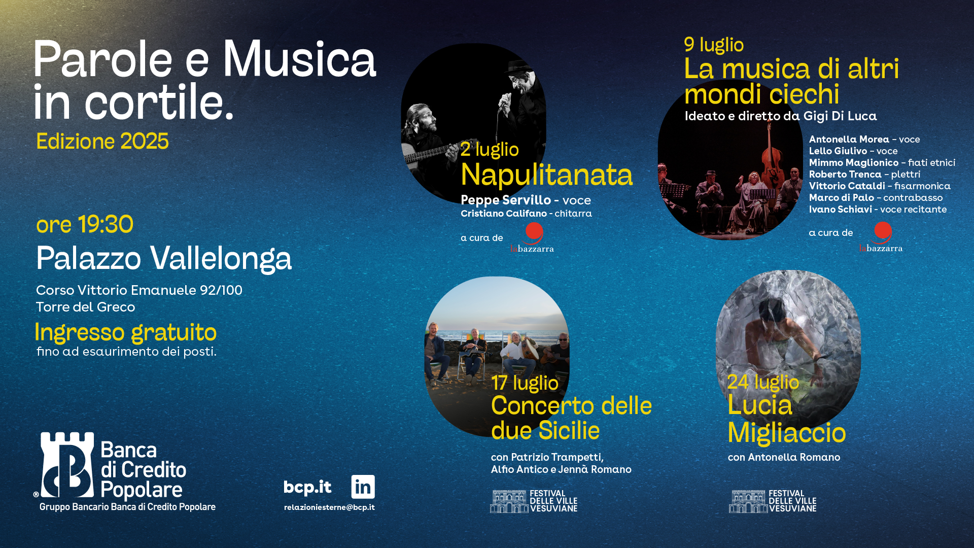 rassegna in cortile