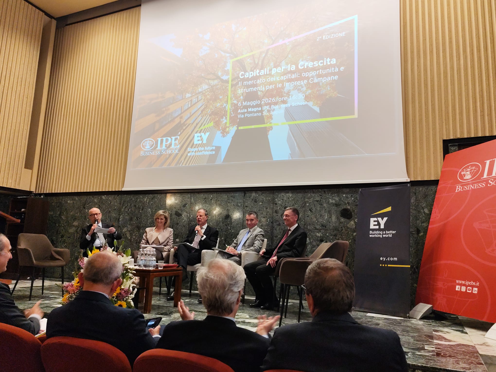 Capitali e Imprese: il contributo dellAD Mario Crosta al forum promosso da IPE ed EY