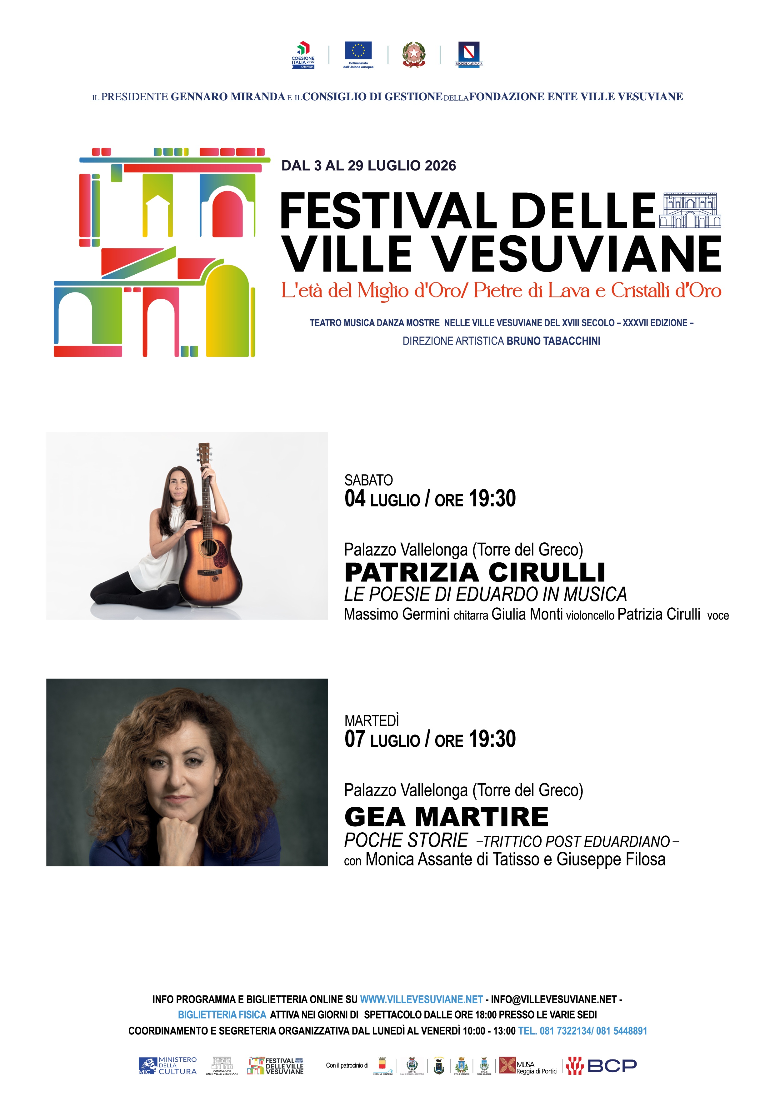 Due serate dedicate alla cultura a Palazzo Vallelonga