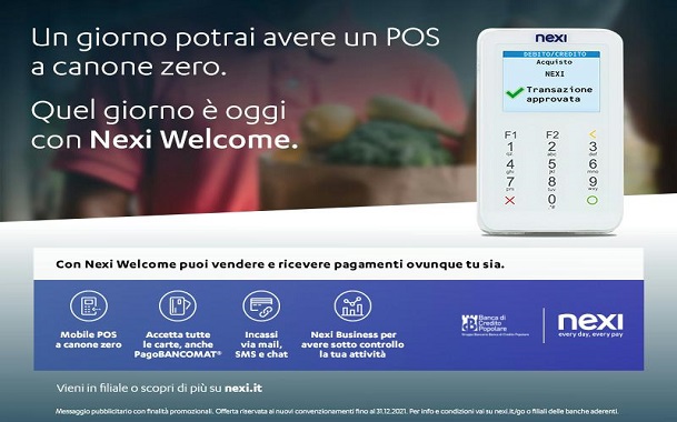 Scopri la nuova offerta BCP Mobile POS Welcome a canone zero